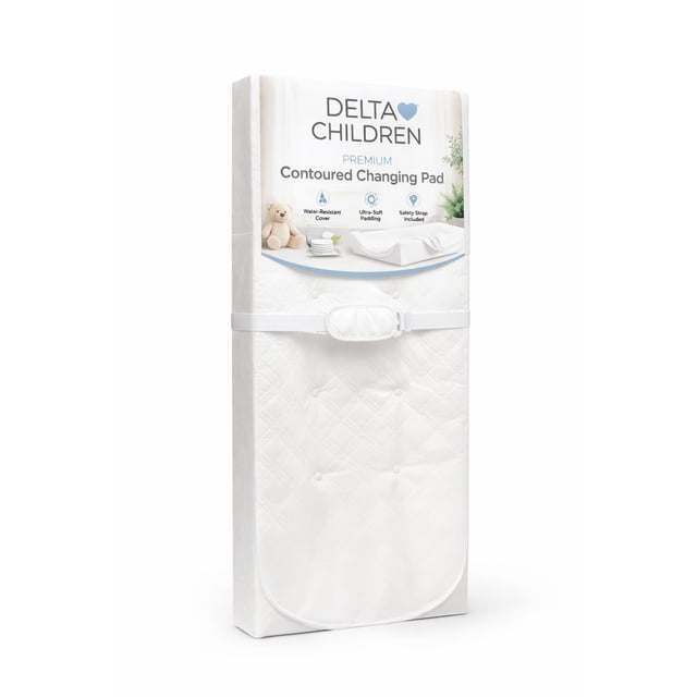 Cambiador Delta Children con superficie de espuma viscoelástica impermeable