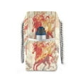 thumbnail image 3 of DIXRUYEE Beach Cooler Travel Tote Bags Beach Bag Fashion The Horse Of Flames Printed, 3 of 7