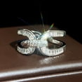 thumbnail image 3 of APIPEE Classic Party Wedding Gift for Wife For Her Lightweight Dazzling AAA Zircon CZ Ring Thoughtful Surprise Gift Box Included, 3 of 7