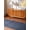 Blue, variant on Rugsotic Carpets Hand Woven Kilim Area Rug, 2'6''x6', Burgundy, Wool, Flat Weave, Low Pile, Runner, Solid Design