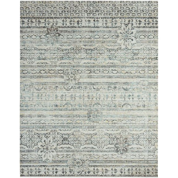 Kalaty 24-Seven Area Rug TF-976 Contemporary Multi Medallion, Multi, 9' x 12'