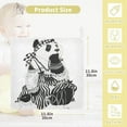 thumbnail image 2 of 3 Pack Ethnic Panda Girl Baby Muslin Washcloths, African Style Super Soft Absorbent Face Towel Burp Cloths Cotton Bath Wipes Wash Cloth for Newborn Boys Girls, 2 of 7
