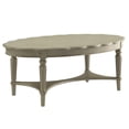 thumbnail image 1 of ACME Fordon Table Basse Ovale en Ardoise Antique, 1 of 6