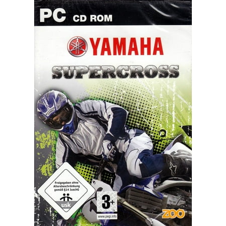 Yamaha Supercross PC CD-Rom - Choose from 6 Official Yamaha Licensed Bikes & Race in 9 Different (Best Fast Commuter Bike)