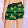 thumbnail image 5 of WMTBSRSW St Patrick’s Day Mens Boxer Briefs Funny Novelty Underwear Cool Breathable High Waisted Boxers Shorts Fun Gift for Husband Boyfriend No Fly, 5 of 6