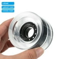 thumbnail image 4 of Uxcell 70mm 78A Soft Cruiser Wheels Street Wheels Skateboard Wheel Replacement PU Clear Black 4 Pack, 4 of 5