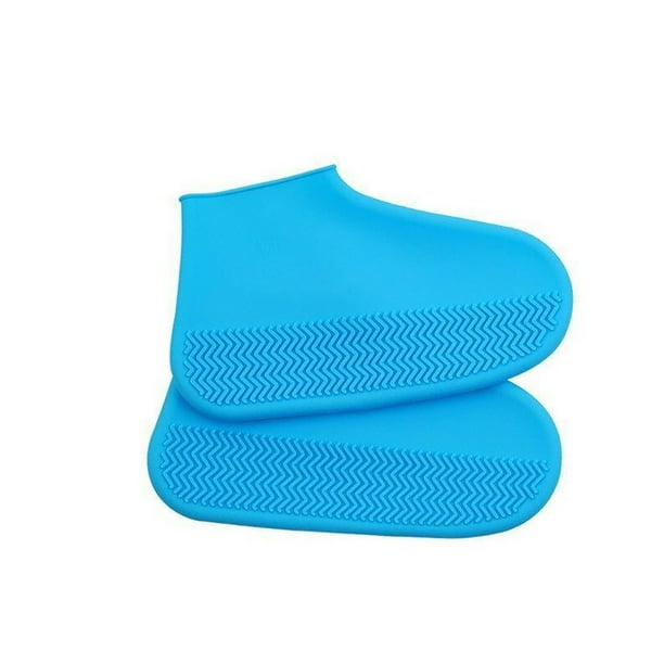 Xihbxyly Cubrezapatos Reutilizables, Protección de Goma Antideslizante, Impermeables para Barro, Lluvia y Nieve, Fáciles de Limpiar y Transportar, para Actividades Al Aire Libre, Viajes, Camping, Sen