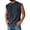 Black #50, variant on Dresfit Tank Tops Mens Cut Off Distressed Sleeveless Shirts Washed Crew Neck Gym Basic Tees Summer 2026 Muscle Fit Solid Color Big and Tall Vintage T Shirts Gray M