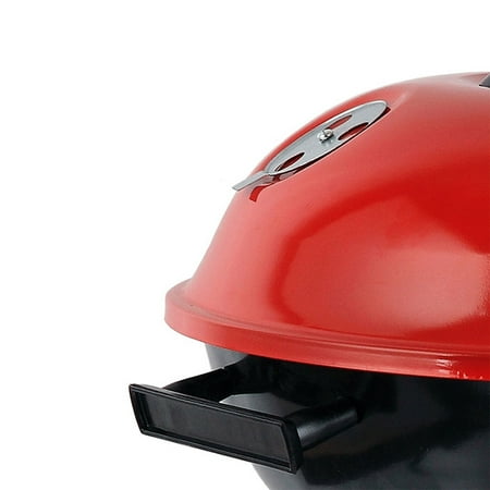 Brentwood Appliances - 17 Inch Portable Charcoal BBQ Grill - Red