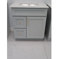 thumbnail image 1 of Isaac 30 inch Solid Wood Shaker Style Bathroom Vanity, 1 of 24
