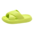 thumbnail image 4 of Zapatillas de almohada con punta abierta, antideslizantes, para baño interior y exterior 38 39 Yuyangstore zapatillas de casa, 4 of 8