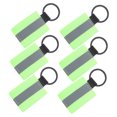 thumbnail image 4 of unbranded 6Ud Llaveros Reflectivos Negros Colgantes Para Y Bolsos, 4 of 8