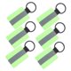 thumbnail image 4 of unbranded 6Ud Llaveros Reflectivos Negros Colgantes Para Y Bolsos, 4 of 8
