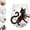 Black Cat, variant on 3d Halloween Artisan Glass Cups Collection, Halloween Glass Cups with Ghost Pumpkin Spider Black Cat Design, HalloweenPremium Handleless Glass, Gothic Party Decor & Fall Gift,Pumpkin