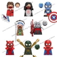 thumbnail image 2 of Bloques de construcción de dibujos animados de Disney para niños, mini figuras de acción, juguetes de montaje, regalos para niños, X0280, X0282 qym unisex, 2 of 2