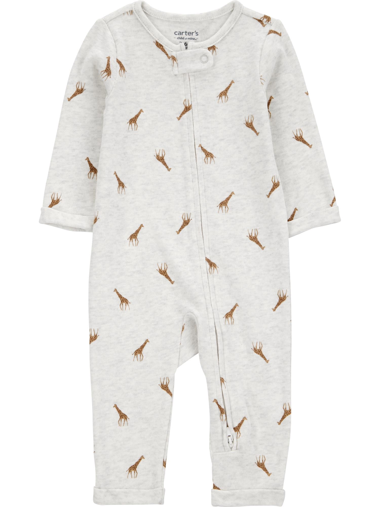 Carter's Child of Mine Baby Unisex Plush Outfit Set and Jumpsuit, 3-Piece, Sizes Newborn-6/9 Months