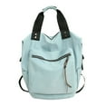 thumbnail image 1 of Sac d'École Grande Capacité Sac à Dos Imperméable Poignée Portable Fermeture Éclair Sac à Dos à Double Sens Grande Capacité de Charge, 1 of 11
