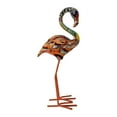 thumbnail image 3 of FashionCha Flamingo Garden Statue Birds Sculptures Indoor Outdoor Lawn Home Ornaments Resin Style A, 3 of 9