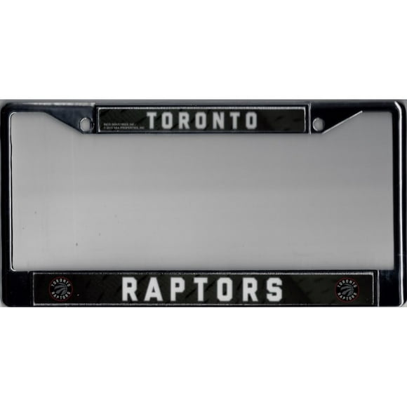 Toronto Raptors Chrome License Plate Frame