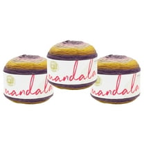 Lion Brand Yarn Mandala Bowtruckle Light Acrylic Yarn 3 Pack