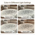 thumbnail image 7 of ODIKA 4'x6' Washable Area Rug Distressed Abstract Inspired Boneless Couch Print Spotted Cow Playful Expressive for Bedroom, Reading Nook, Pet Friendly & Non-Shedding, 7 of 7