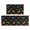 Game Controller Black Pattern-1, variant on Game Controller Black Pattern Anti Fatigue Kitchen Rugs Set Of 2, Non Slip Washable Decorative Floor Mats for Kitchen Sink Laundry, 17"x30" and 17"x47"