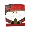 thumbnail image 1 of Christmas Chair Back Cover Xmas Indoor Decoration Easily Install Chair Protector Santa, 1 of 9