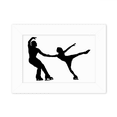 thumbnail image 1 of Sports Physical Education Player Skating Photo Mount Frame Picture Art Painting Desktop 5x7 inch, 1 of 3