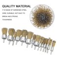 thumbnail image 2 of 15 Pack Wire Wheel Cup Brush Set With 1/4 Inch Round Shank, 5 Sizes, 2 of 5