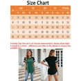thumbnail image 2 of Women's T-Shirts Short Sleeve Tops Tees Summer Casual Female Shirts S-XXXL, 2 of 8