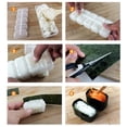 thumbnail image 3 of 2 Piezas Molde para Hacer Sushi Molde para Sushi Nigiri Bola de Arroz 5 Rollos Herramienta para Hacer Bolas de Arroz Nigiri Herramientas de Cocina para el Hogar Cocina Restaurante Herramientas para Ha, 3 of 5