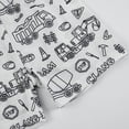 thumbnail image 6 of WIBACKER 2-9T Funny DIY Painted Pajamas for Boys Excavator Summer Short Sleeve PJ Set You Can Color With Markers, 6 of 16