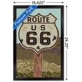 thumbnail image 3 of Lantern Press - Flagstaff, Arizona, Route 66 Wall Poster, 14.725" x 22.375" Framed, 3 of 5