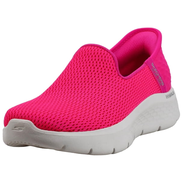 Zapatos Skechers Go Walk Flex Slip-On para Mujer en Rosa Fucsia Talla 9.5