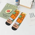 thumbnail image 6 of Lsque Sanrio Printed Crew Socks, Moisture-Wicking Socks, Athletic Socks for Men Breathable Cushion Socks Casual Sport Socks for Running Traveling, 6 of 6