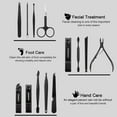 thumbnail image 3 of FAMILIFE Manicure Set Nail Clippers Pedicure Kit - 13Pcs Stainless Steel Professional Pedicure Kit Nail Scissors Grooming Kit for Halloween, 3 of 8