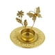 thumbnail image 3 of Candelabro de Metal, candelabro de pilar para decoración del hogar, MESA CENTRO de MESA, soporte de vela ornamental para escritorio de Festival mariposa y flor, 3 of 8