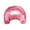 Pink, variant on Inflatable Pool Chair Float With Backrest & Cup Holders Quick Inflation Pvc Water Lounge For Swimming Pool(Pink-106X88Cm)