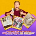thumbnail image 3 of Er na Mini sewing machine Portable Mini Electric Sewing Machine Handheld Sewing Machine with Bobbin for Needlework Handwork Home Travel Sewing Accessories, 3 of 10