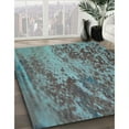 thumbnail image 3 of Ahgly Company Machine Washable Indoor Square Transitional Grey Gray Area Rugs, 5' Square, 3 of 7