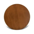 thumbnail image 3 of Baxton Studio Irene Modern and Contemporary Walnut Brown Finished 35-Inch-Wide Round Wood Dining Table, 3 of 5