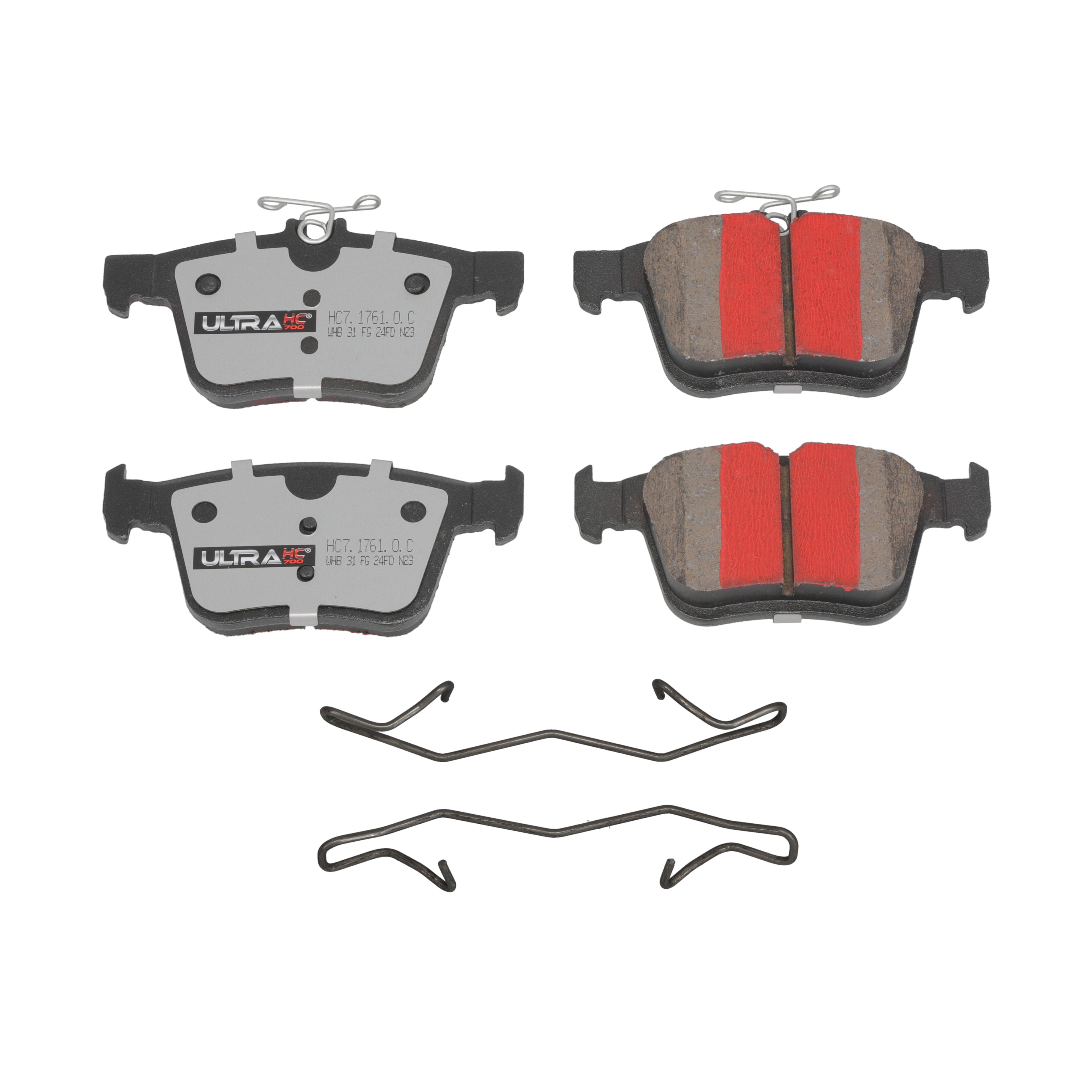 UltraHC 700 Brake Pad Set, Rear HC7.1761.0.C, Volkswagen Jetta 2023-2019