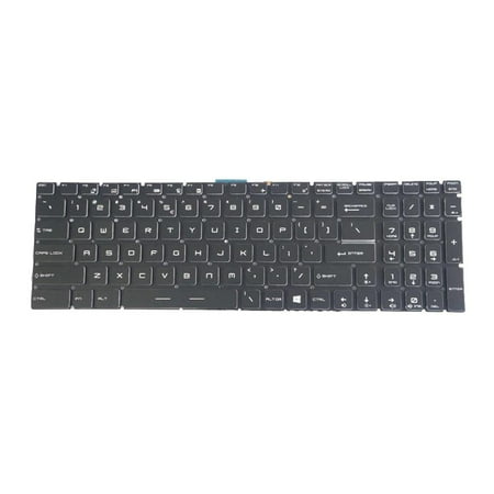Keyboard US Layout Backlit for Computer/Desktop/PC/Laptop MSI GE72, GE62, WS60 ,, , GT72, GP62, GP72, GS72, GL62VR