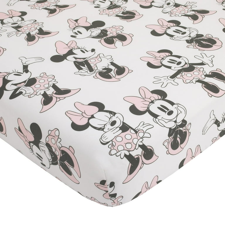 Grey minnie mouse bedding discount