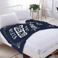 thumbnail image 4 of I'm Not Sleeping I'm Just Resting My Eyes Flannel Throw Blanket Funny Decor Blanket Gifts for Family, 4 of 10