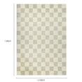 thumbnail image 6 of Mainstays Transitional Check Ivory Tan Indoor Area Rug, 5'3" x 7', 6 of 8