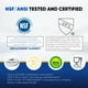 thumbnail image 5 of Cartucho de repuesto para filtro de agua PUREPLUS, paquete de 3 unidades, certificado NSF, 5 of 9