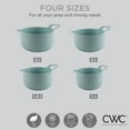 thumbnail image 6 of COOK WITH COLOR Mixing Bowls Set 4-pcs, Non-Slip Mixing Bowls with Pour Spouts & Handles, Speckled Mint, 6 of 7