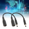 thumbnail image 4 of DC Adapter Cable, 7.4x5.0mm To 4.5x3.0mm Plug And Play Tip Adapter Converter Cable Portable Black Appearance  For Laptop Computer, 4 of 8