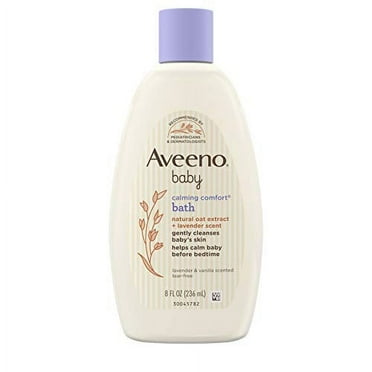 Aveeno Baby Comfort Bath & Wash with Relaxing Lavender & Vanilla, 8 fl. oz.